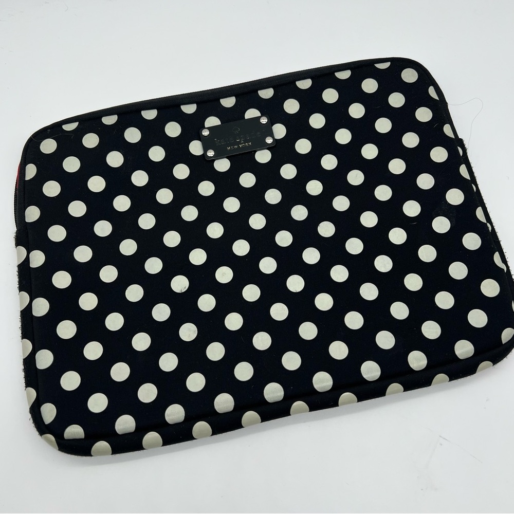 Kate Spade Black and White Polka Dot Accessory